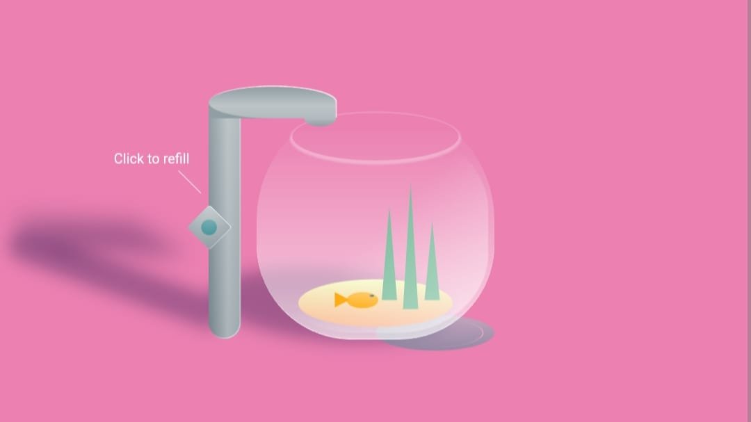 How to Create Fishbowl – Save the fish using HTML CSS & JavaScript