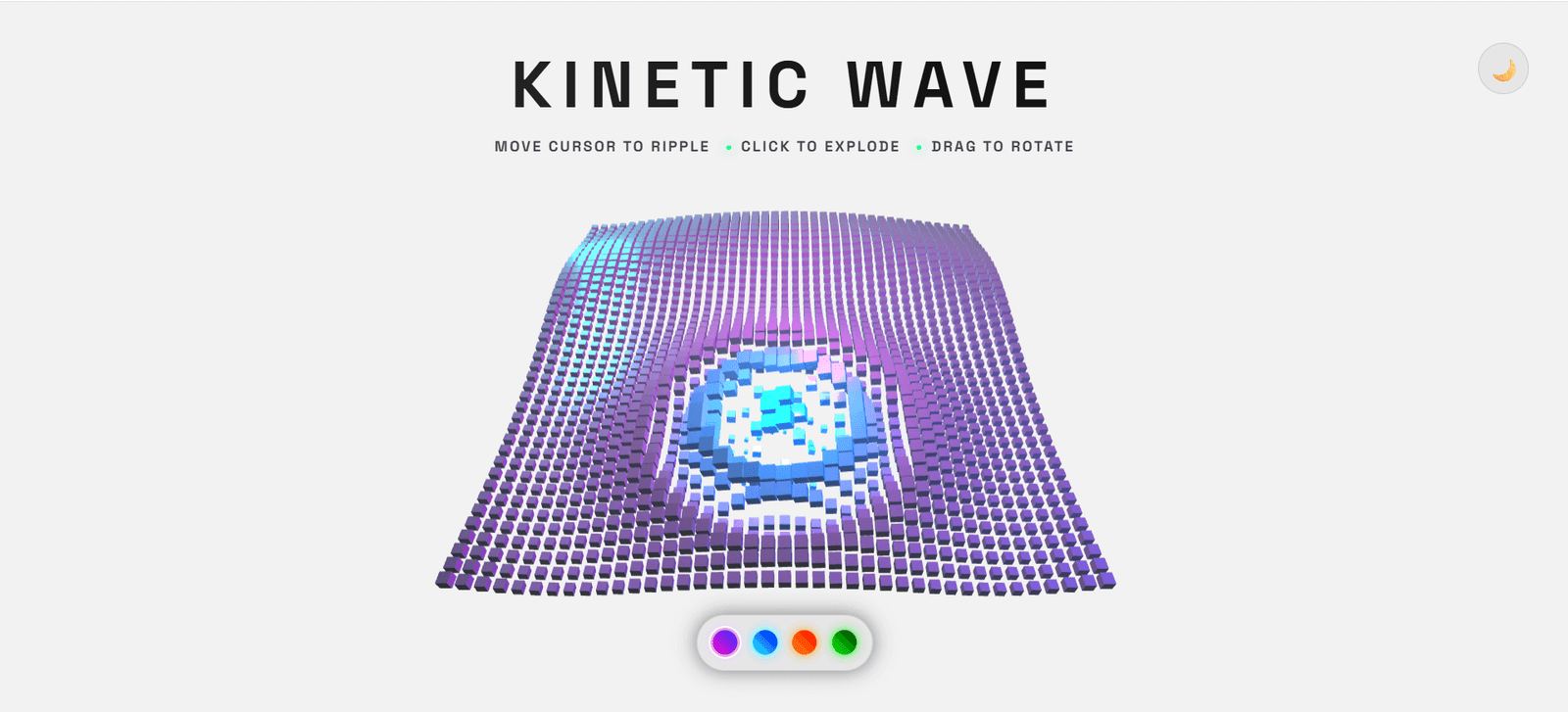 Kinetic waves